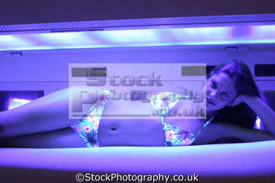  Tanning  on Woman Tanning Sun Bed Health Fitness People Persons