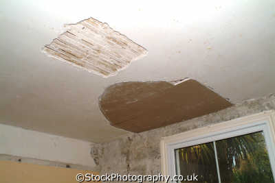 Repairing A Lath And Plaster Ceiling With Plasterboard Patch