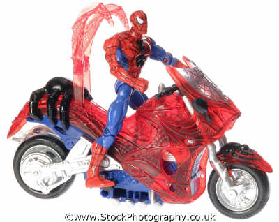 spiderman motorbike toy