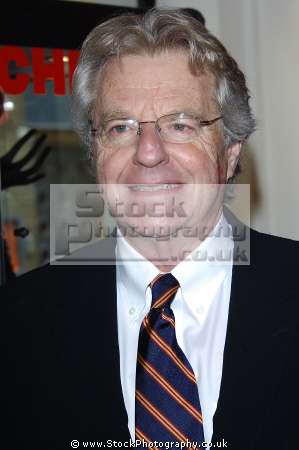 Jerry Springer English Born American Television Presenter Best Known As Host Of The Tabloid Talk Show